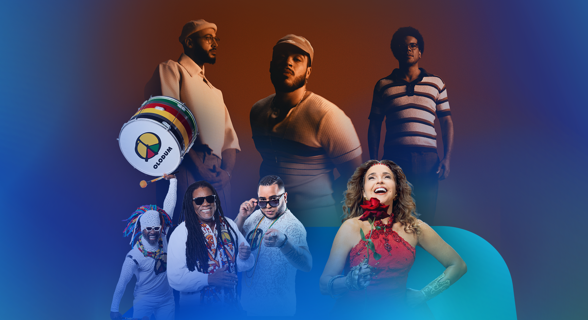 GILSONS CONVIDAM DANIELA MERCURY E OLODUM