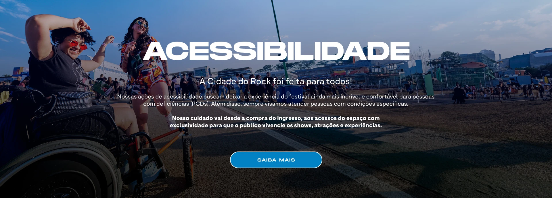 Acessibilidade no Rock in Rio