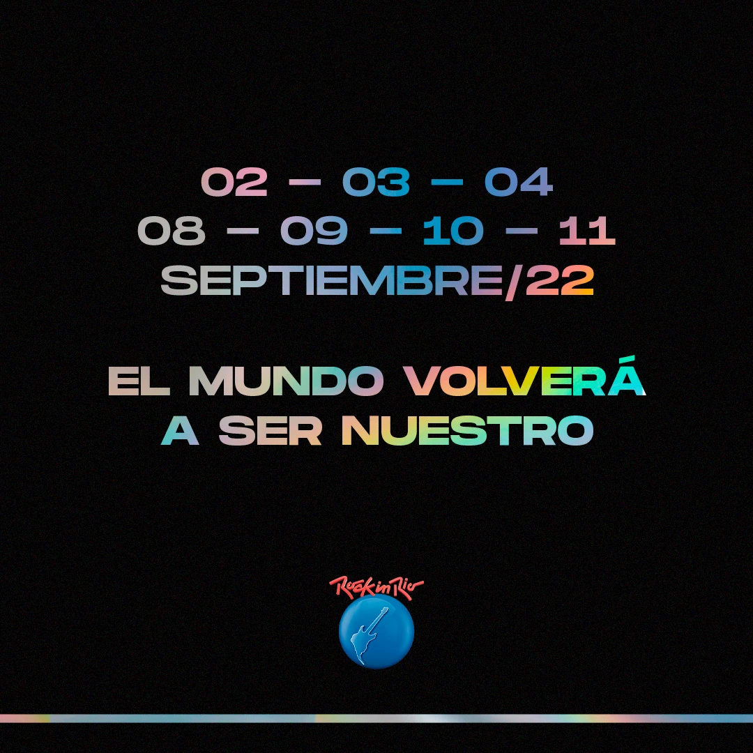 Rock in Rio 2022: conozca las nuevas fechas oficiales