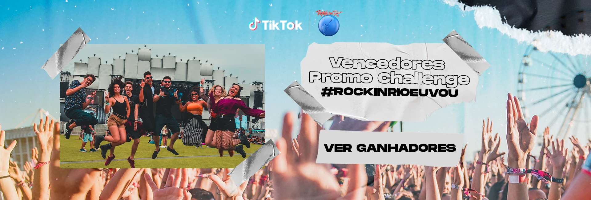 Resultado da Promo Challenge #RockinRioEuVou!