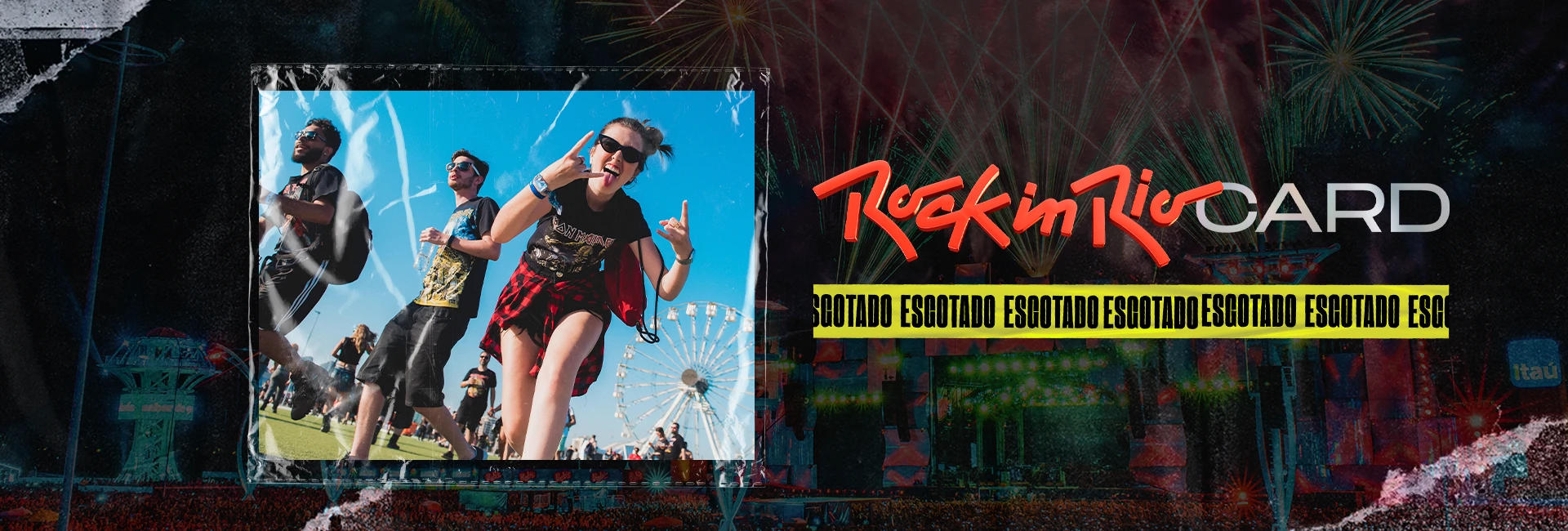 Rock in Rio Card esgotado: muito obrigado!