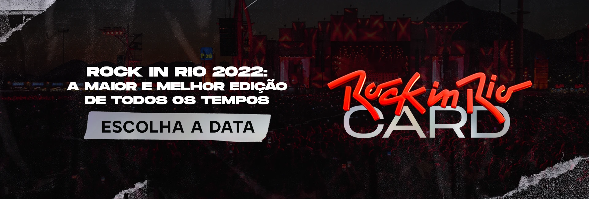 A partir de hoje, você já pode escolher qual dia vai entrar nos portões da Cidade do Rock!