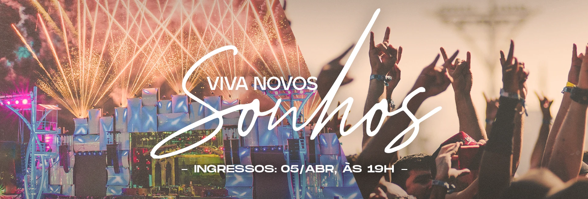 Está chegando a hora de sonhar de novo!