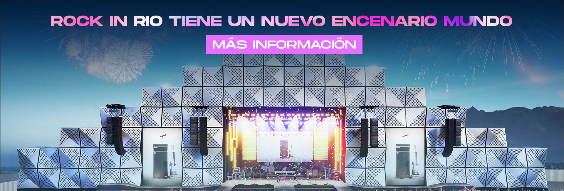 La Ciudad del Rock ganó un nuevo Escenario Mundo