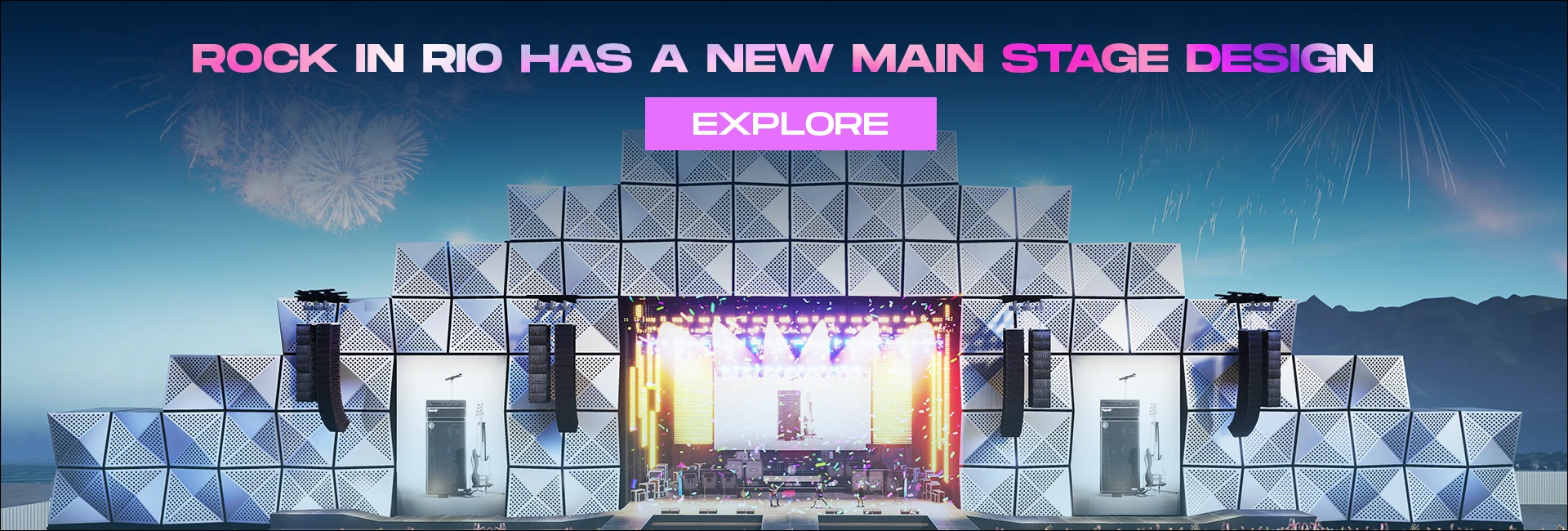 The City of Rock has gained a new World Stage