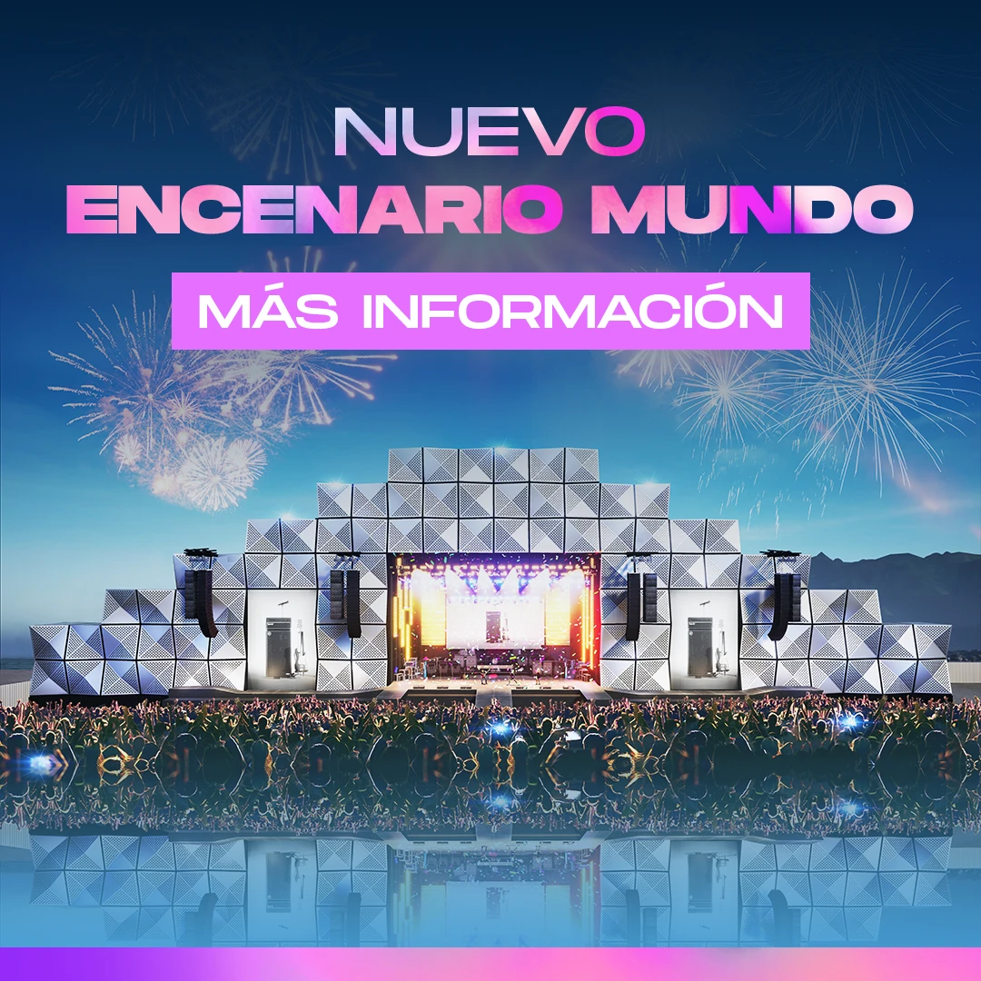 La Ciudad del Rock ganó un nuevo Escenario Mundo