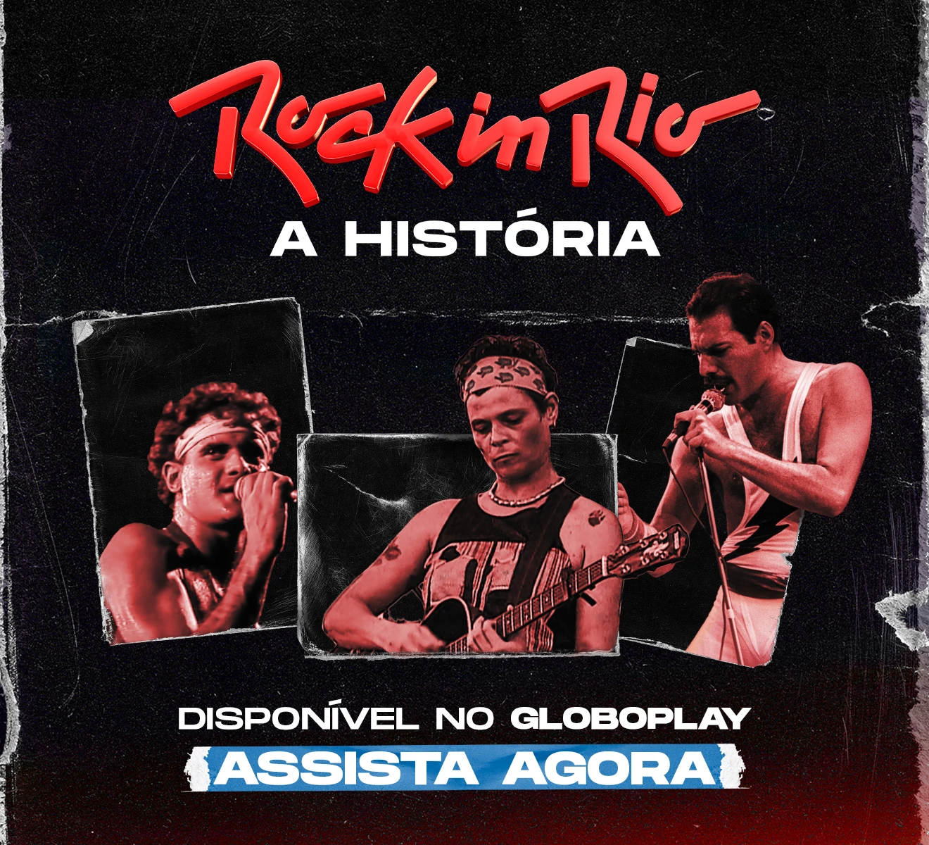 A história do maior festival de todos os tempos disponível no Globoplay
