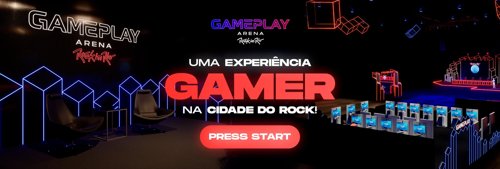 GamePlay Arena: uma experiência gamer na Cidade do Rock