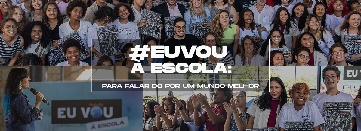 “Uma só voz, uma canção”, assim fomos à escola para falar do Por Um Mundo Melhor