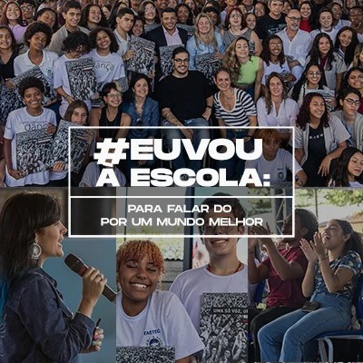 “Uma só voz, uma canção”, assim fomos à escola para falar do Por Um Mundo Melhor