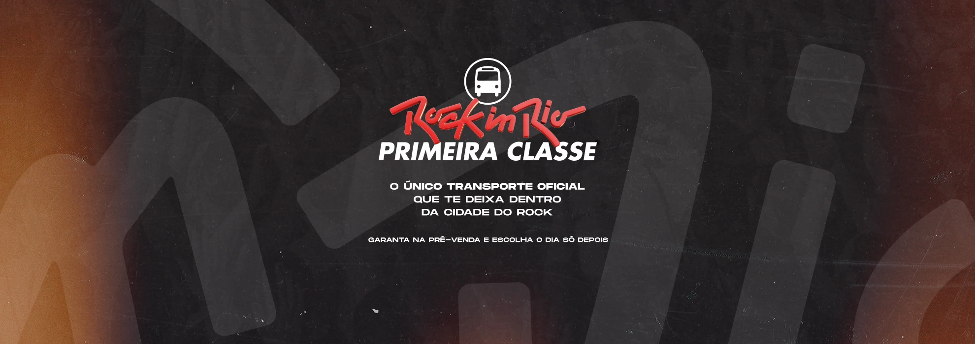 Transporte Primeira Classe: pré-venda aberta!