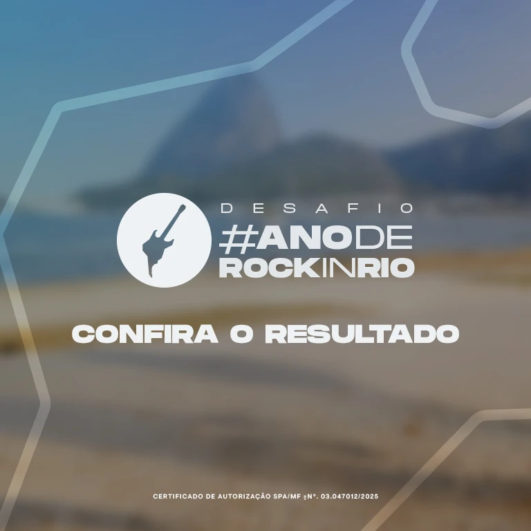 Resultado Desafio #AnoDeRockinRio no TikTok