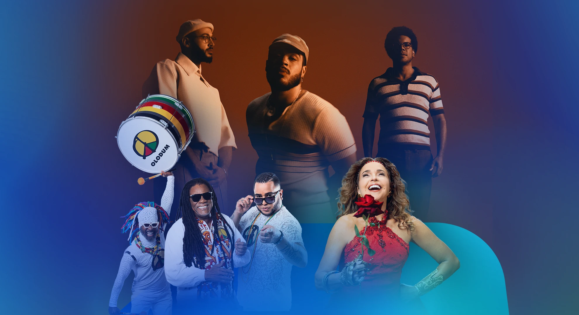 GILSONS CONVIDAM DANIELA MERCURY E OLODUM