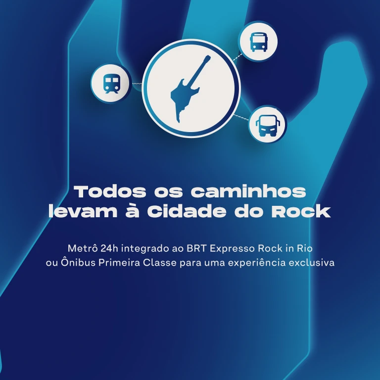 Confira a operação especial de mobilidade para a Cidade do Rock