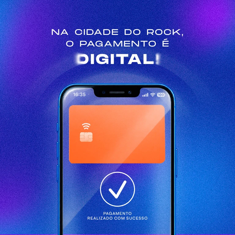 CONFIRA OS TIPOS DE PAGAMENTOS ACEITOS NA CIDADE DO ROCK