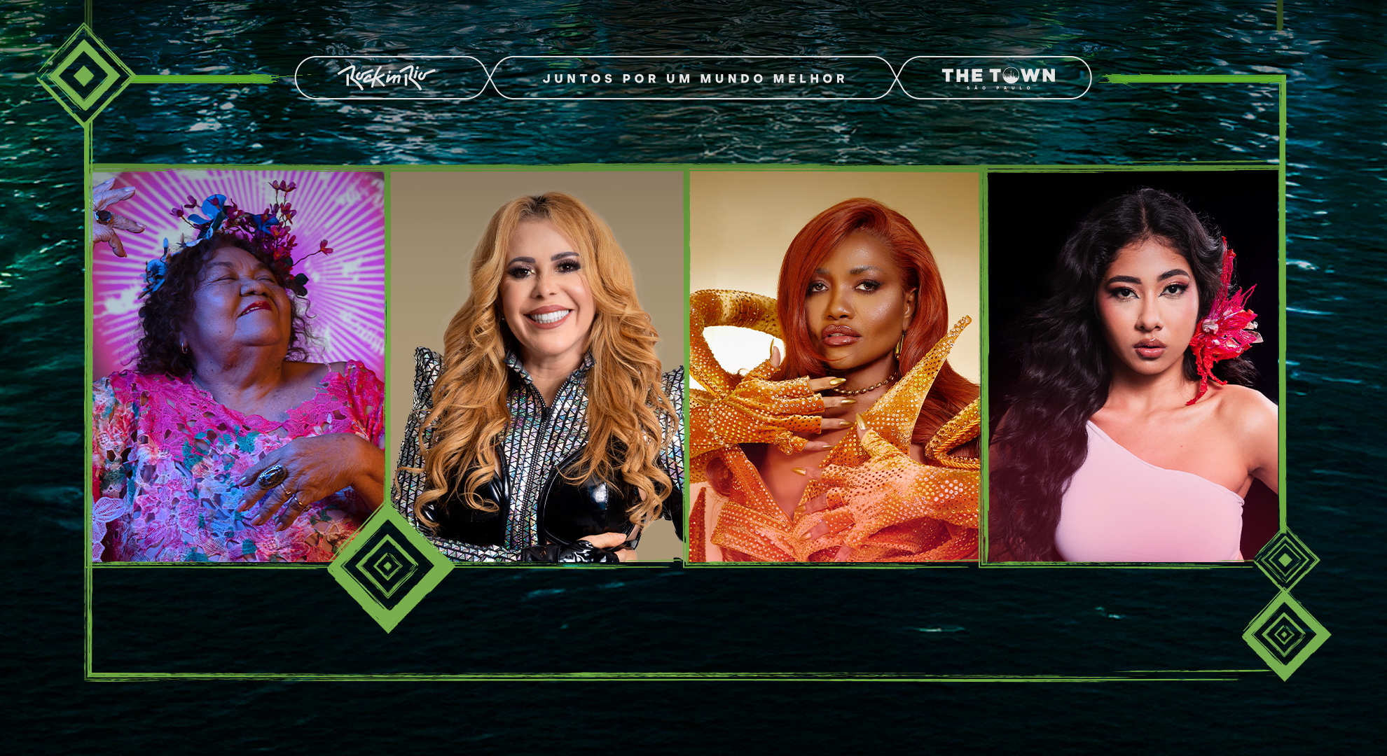 ENCONTRO DE GERAÇÕES: DONA ONETE, JOELMA, GABY AMARANTOS E ZAYNARA